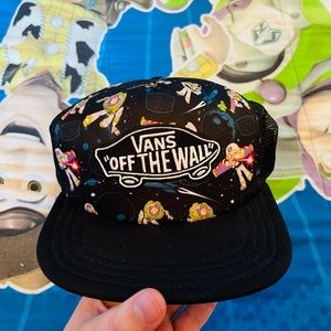 VANS OFF THE WALL TOY STORY BUZZ LIGHT YEAR TRUCKER HAT